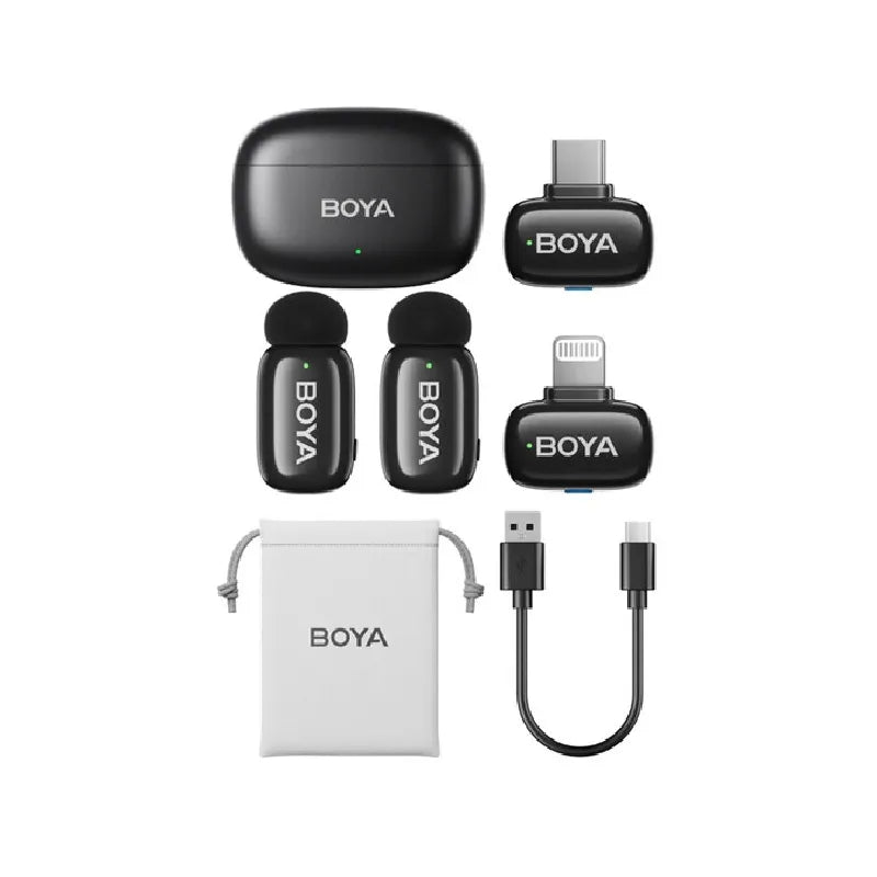 BOYA Mini 12 Dual Wireless Microphone | NeraCoda Pakistan