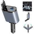 4-in-1 Retractable Car Charger | NeraCoda Pakistan