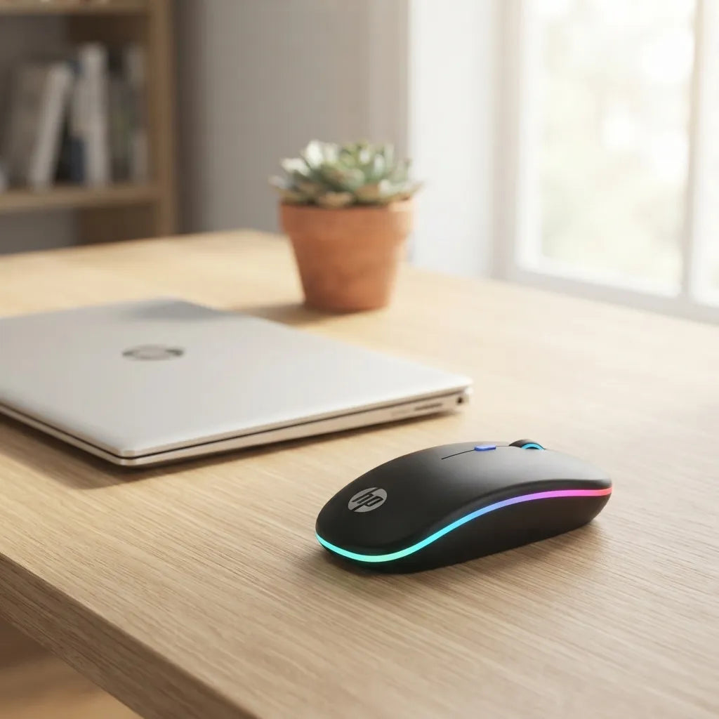 2.4GHz Wireless RGB Mouse, Rechargeable | NeraCoda