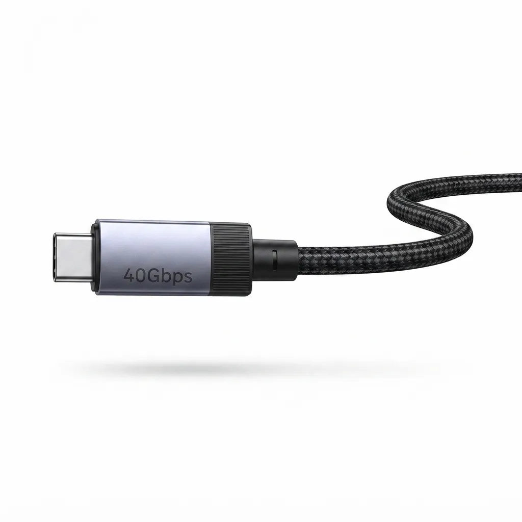 240W Fast Charging Cable with Hidden Phone Stand | NeraCoda