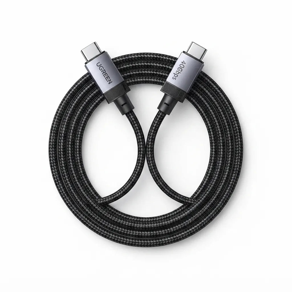 240W Fast Charging Cable with Hidden Phone Stand | NeraCoda