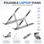 Adjustable Aluminum Laptop Stand Pakistan | NeraCoda