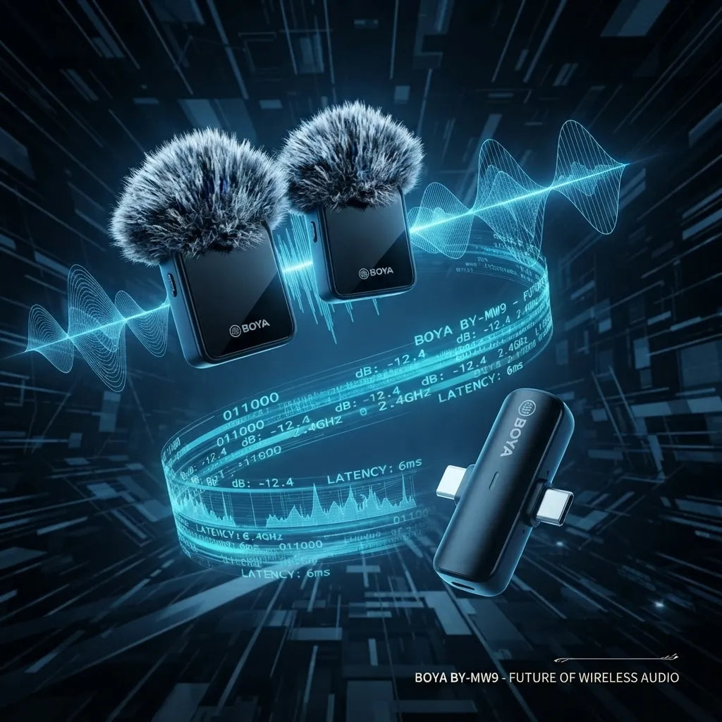 BOYA BY-MW9 Wireless Microphone 2.4GHz | NeraCoda
