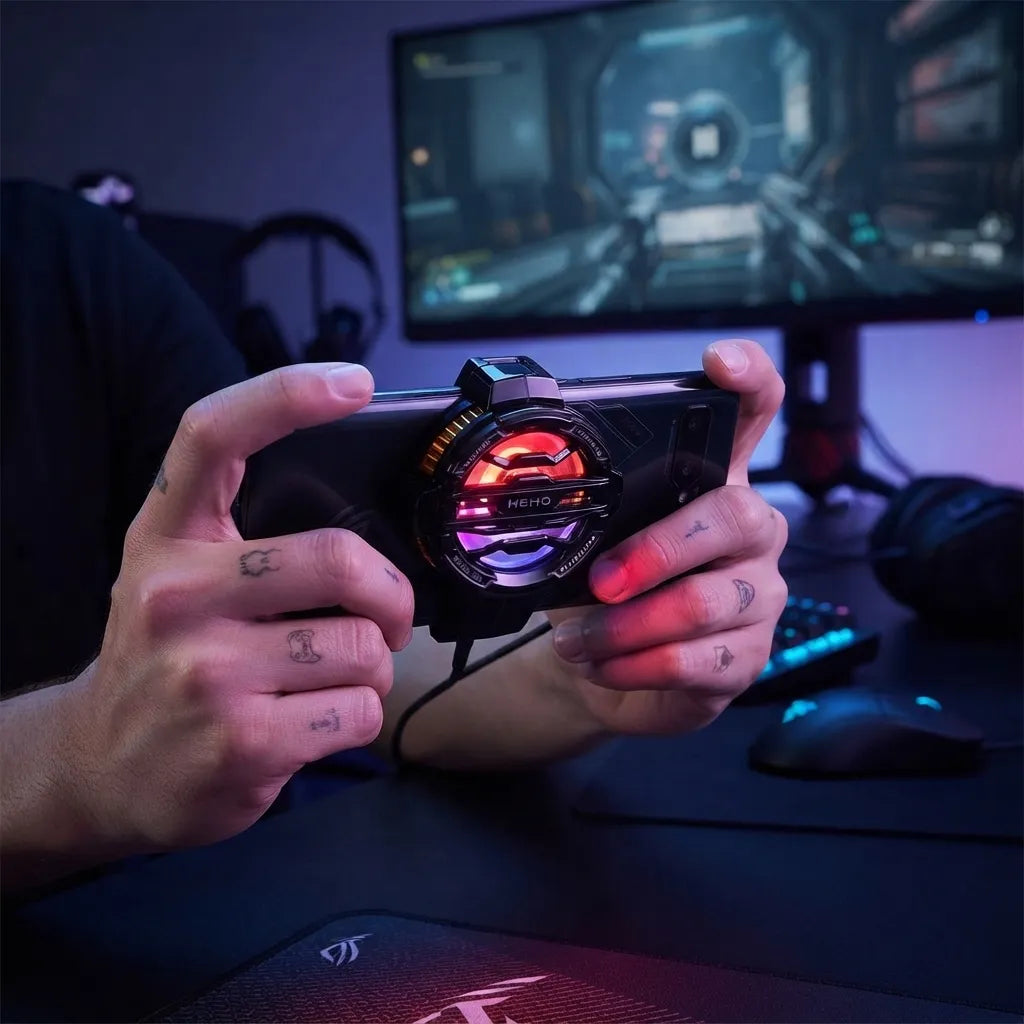 MEMO Magnetic Cooling Fan for Phones | NeraCoda
