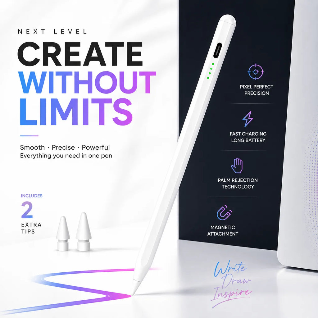 Rechargeable Stylus Pen for iOS & Android | NeraCoda