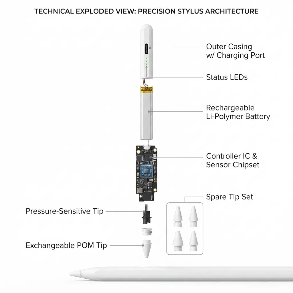 Rechargeable Stylus Pen for iOS & Android | NeraCoda