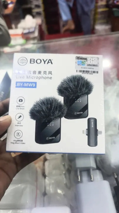 : BOYA BY-MW9 Wireless Microphone 2.4GHz | NeraCoda