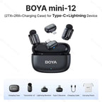 BOYA Mini 12 Dual Wireless Microphone | NeraCoda Pakistan