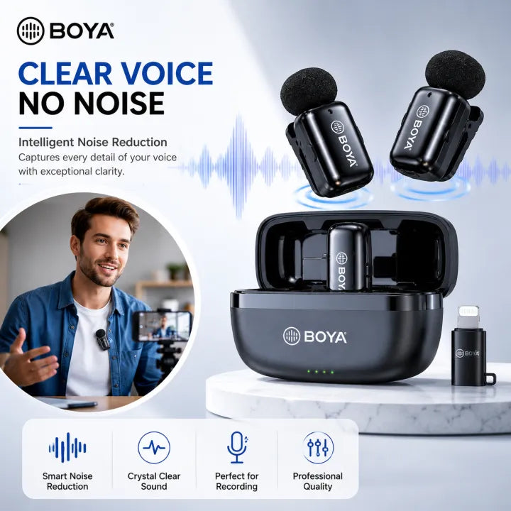 BOYA BY-MW10 Portable Recording Mic | NeraCoda Pakistan