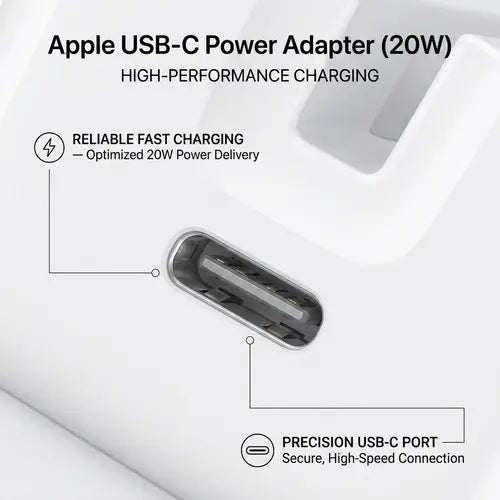 Apple 20W Charger with NFC Price in Pakistan | 3 Pin Original | NeraCoda