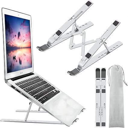 Adjustable Aluminum Laptop Stand Pakistan | NeraCoda